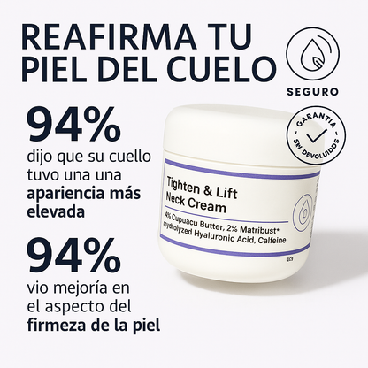Crema reafirmante para el cuello 50ml 🎁HOY 18% dcto