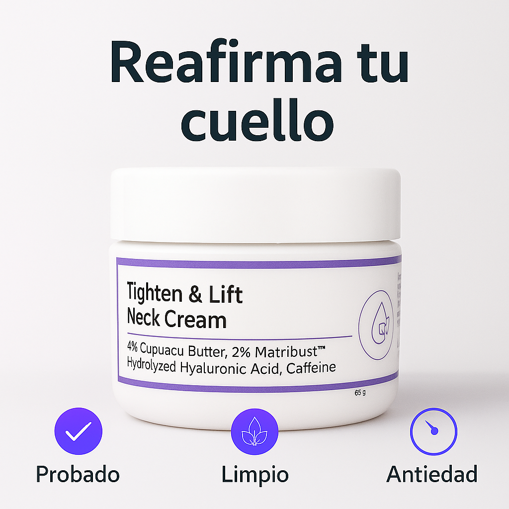 Crema reafirmante para el cuello 50ml 🎁HOY 18% dcto