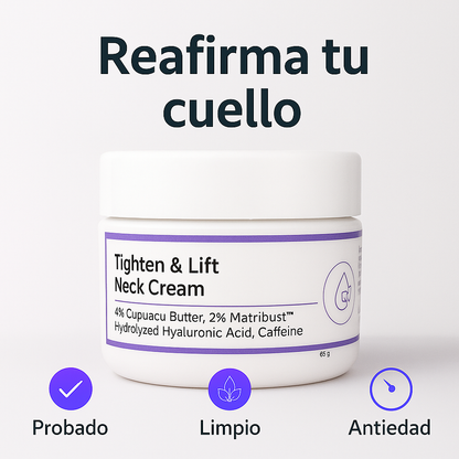 Crema reafirmante para el cuello 50ml 🎁HOY 18% dcto