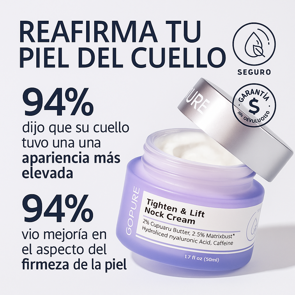 Crema reafirmante para el cuello 50ml 🎁HOY 18% dcto