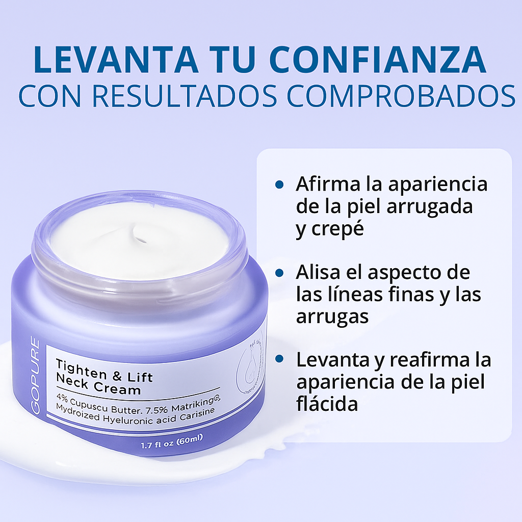 Crema reafirmante para el cuello 50ml 🎁HOY 18% dcto
