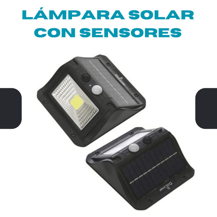 Lampara Solar Con Sensores